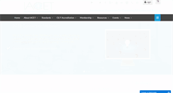 Desktop Screenshot of iacet.org